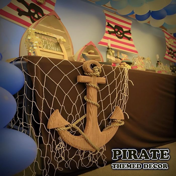2 Pack Fish Net Decorations for Party, Natural Cotton Hawaiian Party Fishing Net Decorative, Nautical Themed Cotton Fishnet Under The Sea Pirate Ocean BeachHalloween Decor - Image 7