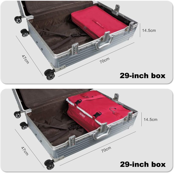 Portable Hanging Travel Shelves Bag Packing Cube Organizer Suitcase Storage Large Capacity - Image 5